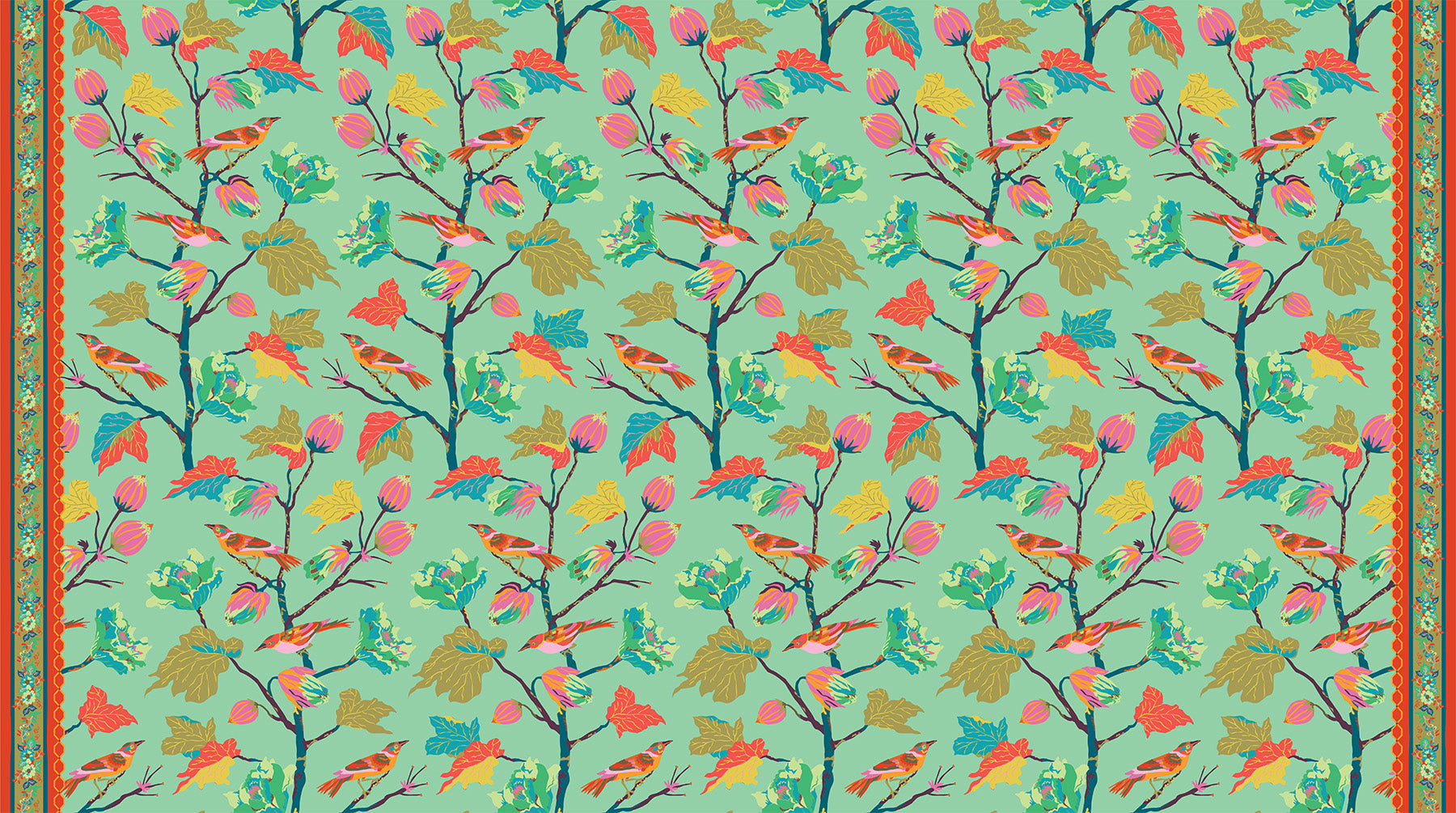 Kindred Sketches | Kathy Doughty | Blue/Green | FIGO image 4