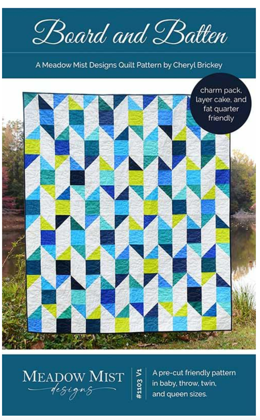 Board and Batten | Pattern | Cherly Brickey | Moda image 0