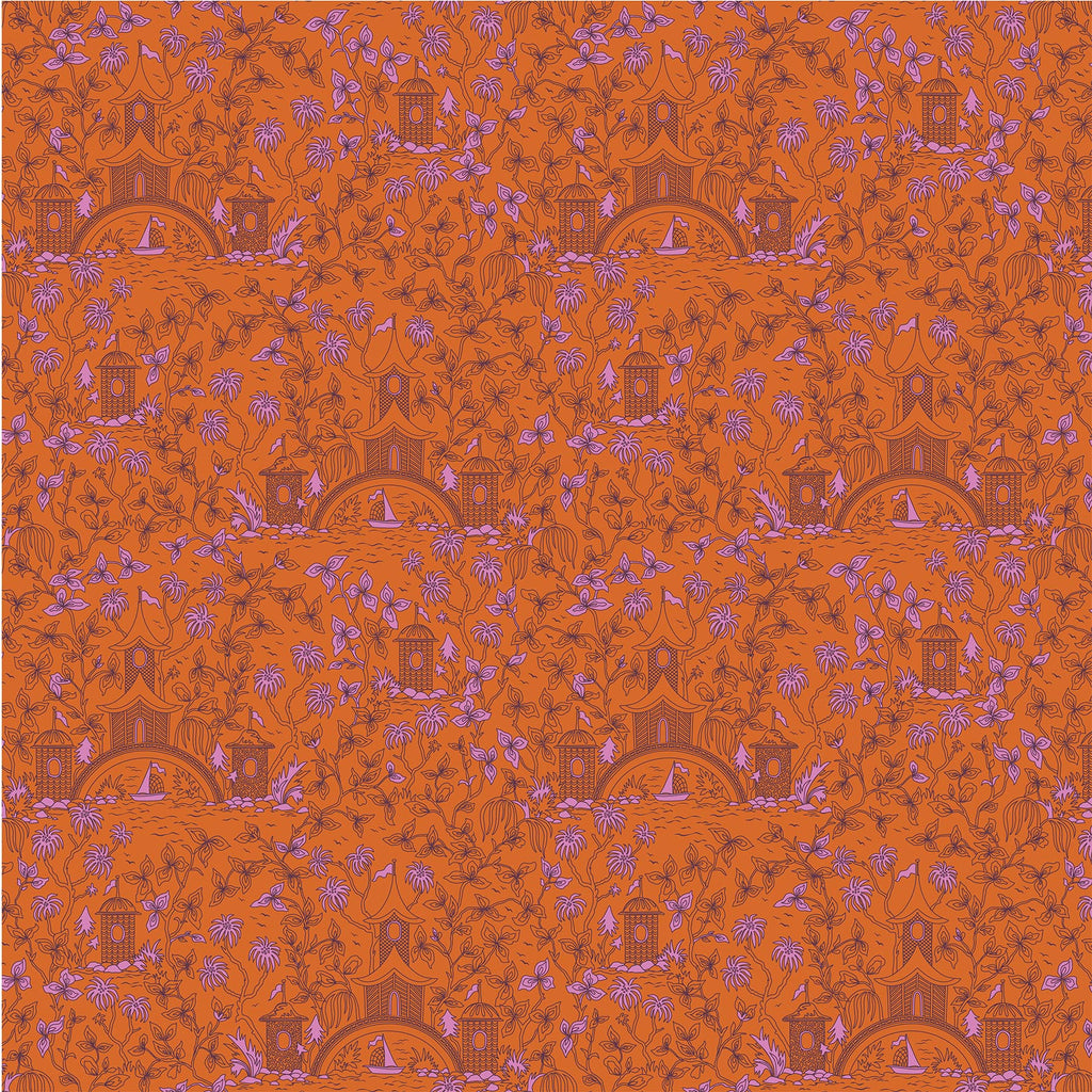 Kindred Sketches by Kathy Doughty - Red/Yellow/Multi image 5