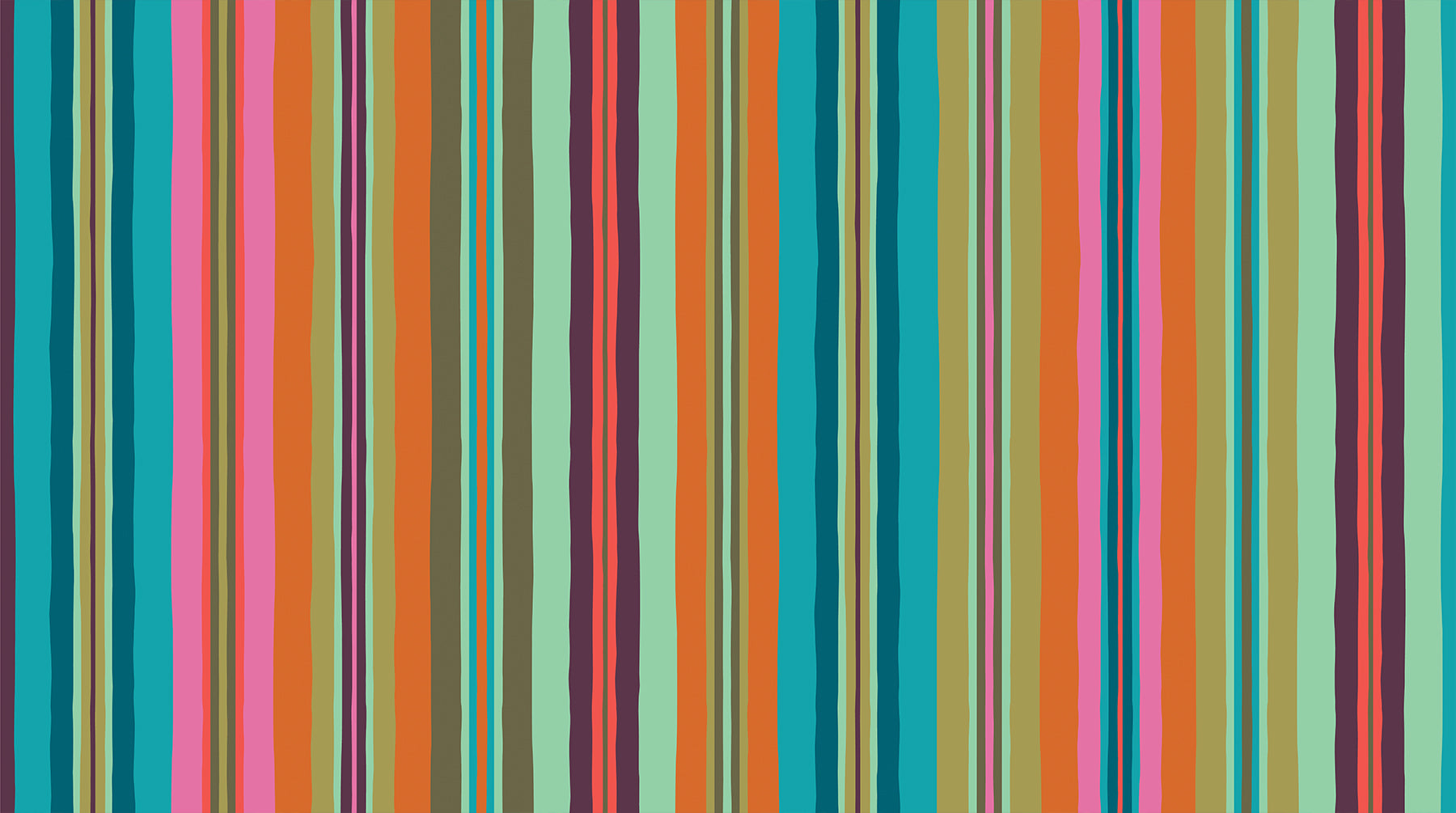 Kindred Sketches by Kathy Doughty - Red/Yellow/Multi image 7
