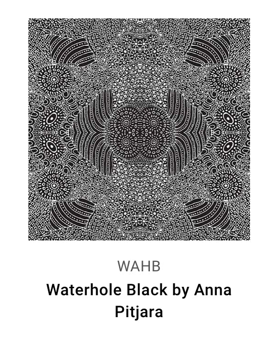 Aboriginal Fabrics-M & S Textiles- Black image 4