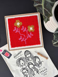 Punch Needle Blossom Kit | Ruby Star | Moda