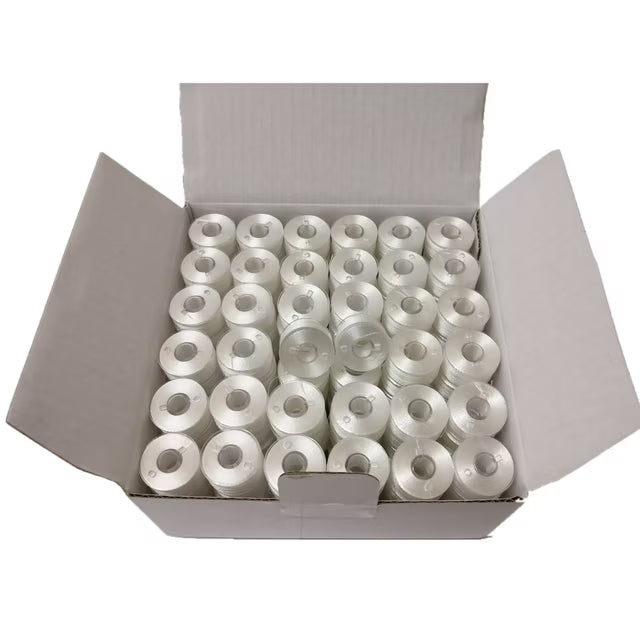 Pre-Wound Class 15 Bobbins | Box Set 144 pcs | Wonderfil
