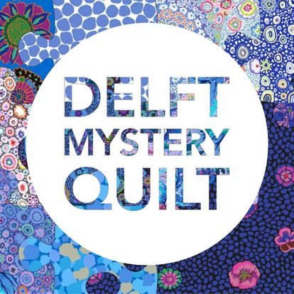 Kaffe Fassett Collective | Delft Mystery Quilt Kit | BOM | FreeSpirit image 0