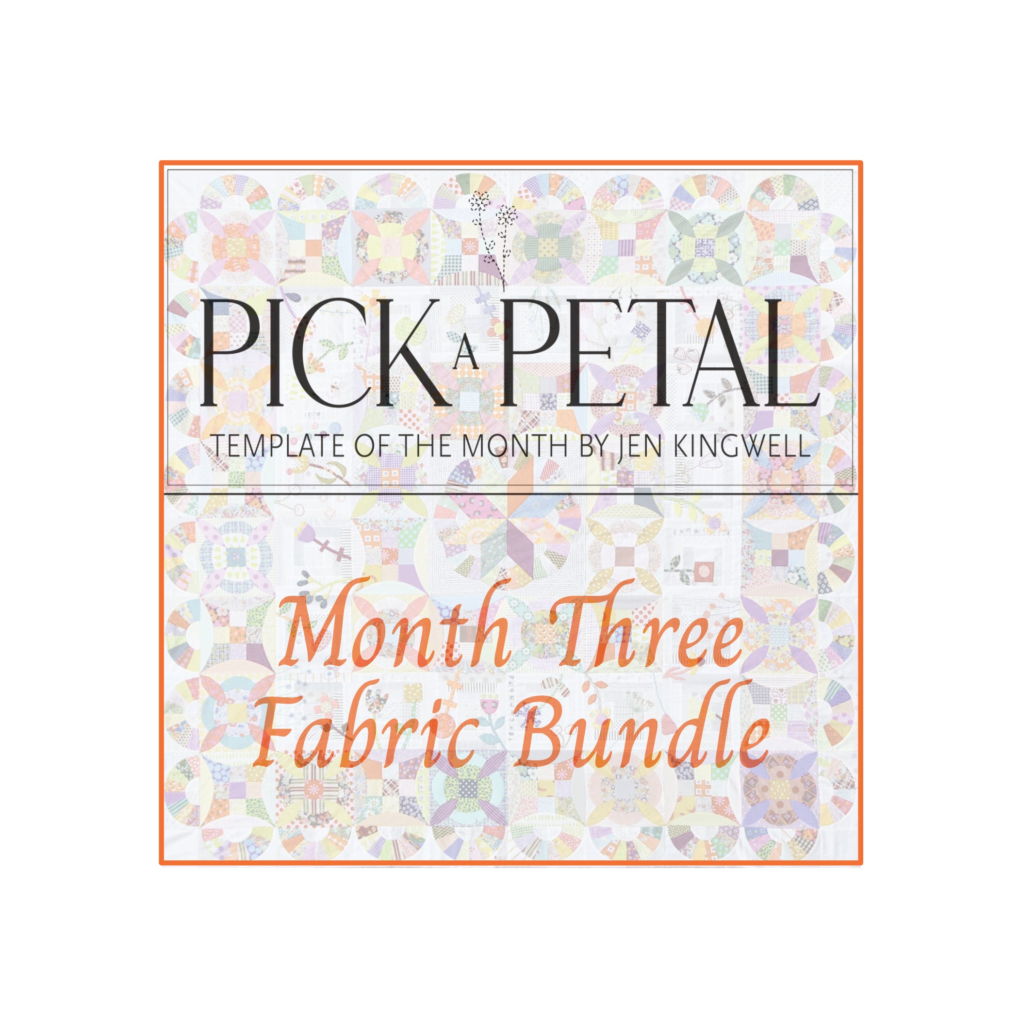 Pick A Petal | Monthly Fabric Bundle | Jen Kingwell | Moda image 2
