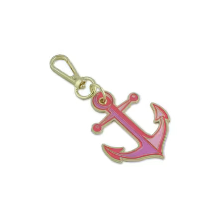 Anchors Aweigh Coralline Bag Charm | Tula Pink | FreeSpriti image 0