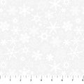 Basically Black + White 2023 By Patrick Lose - White on white, quilting cotton image 0