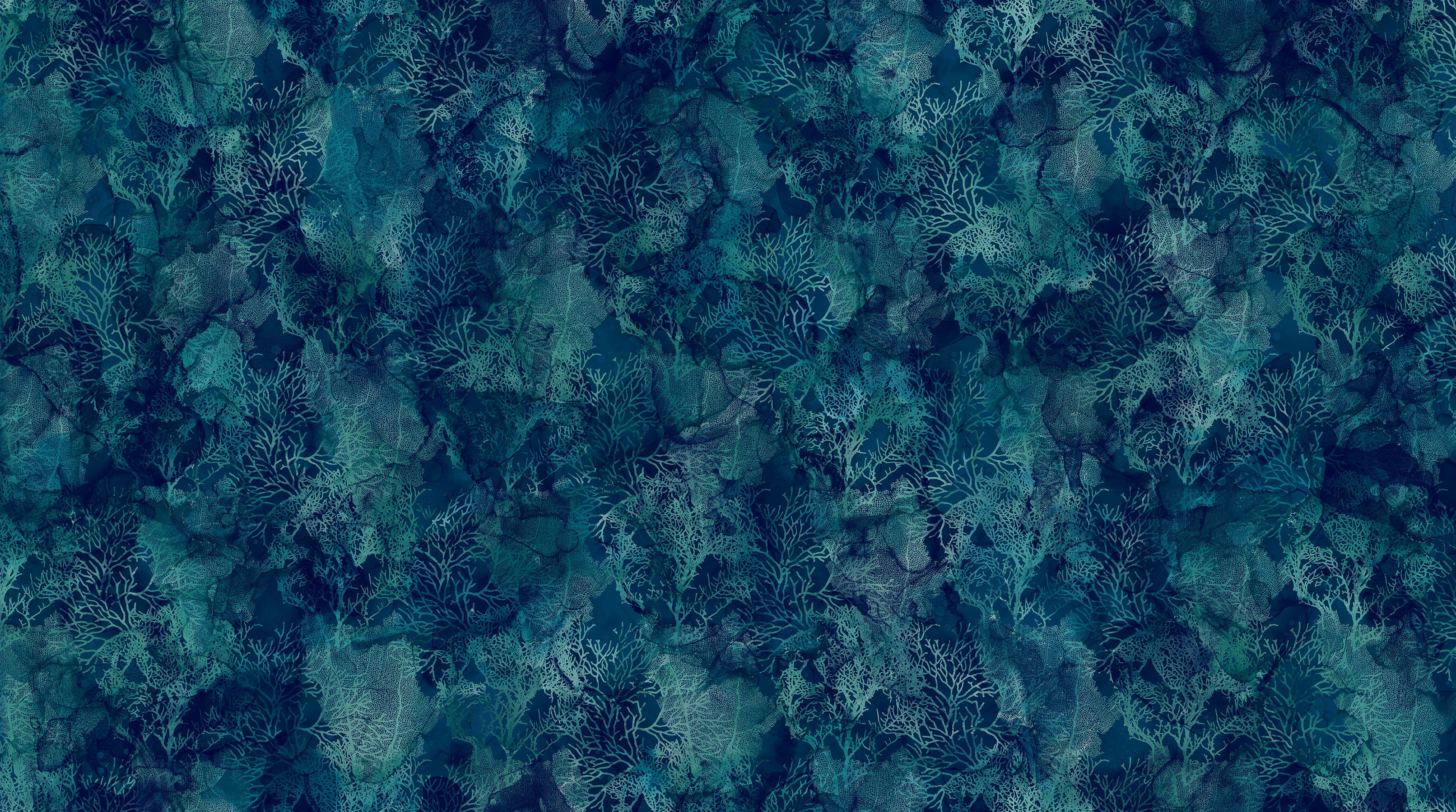 Sea Breeze - by Deborah Edwards and Melanie Samra; Northcott, Alcohol ink cotton image 4