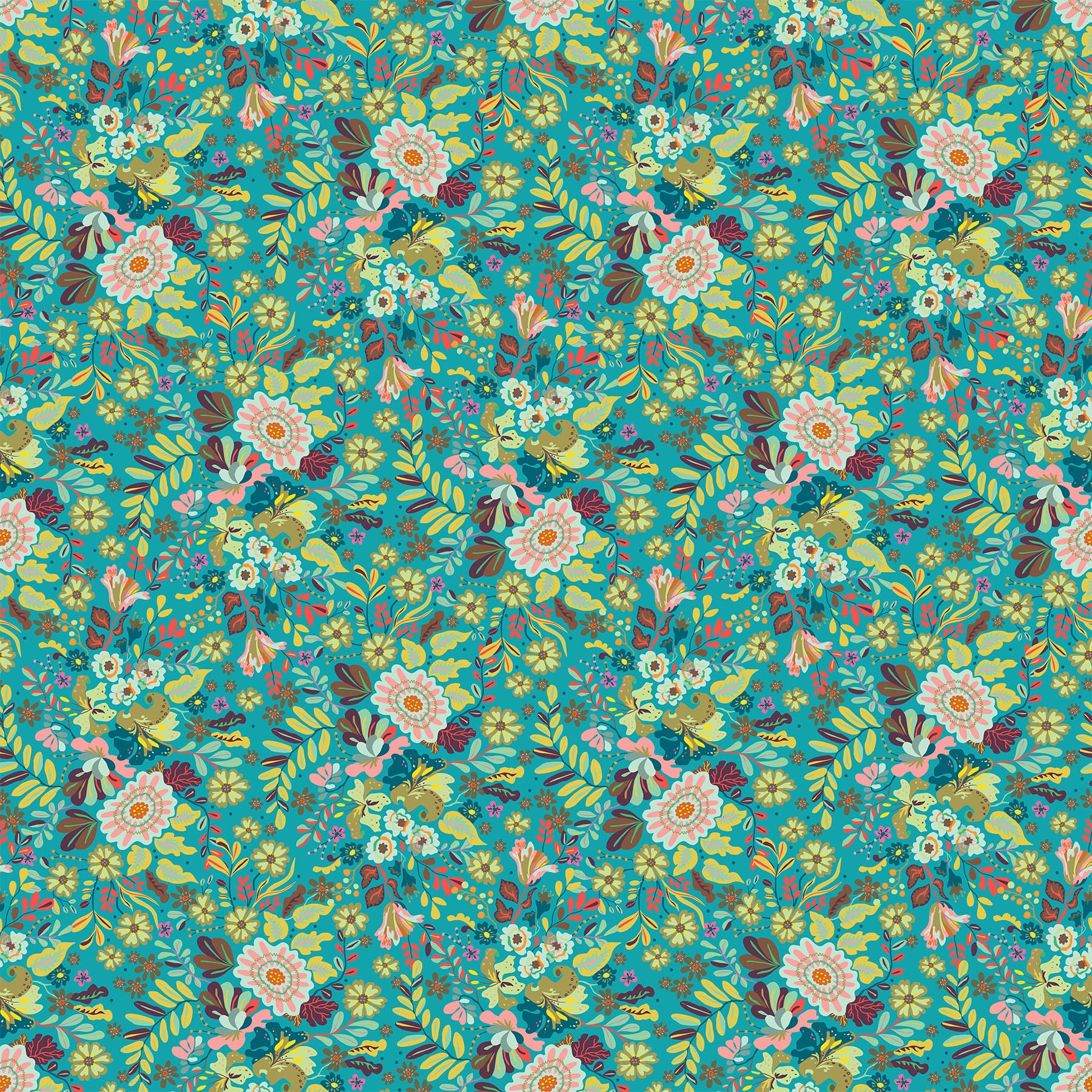 Kindred Sketches | Kathy Doughty | Blue/Green | FIGO image 8