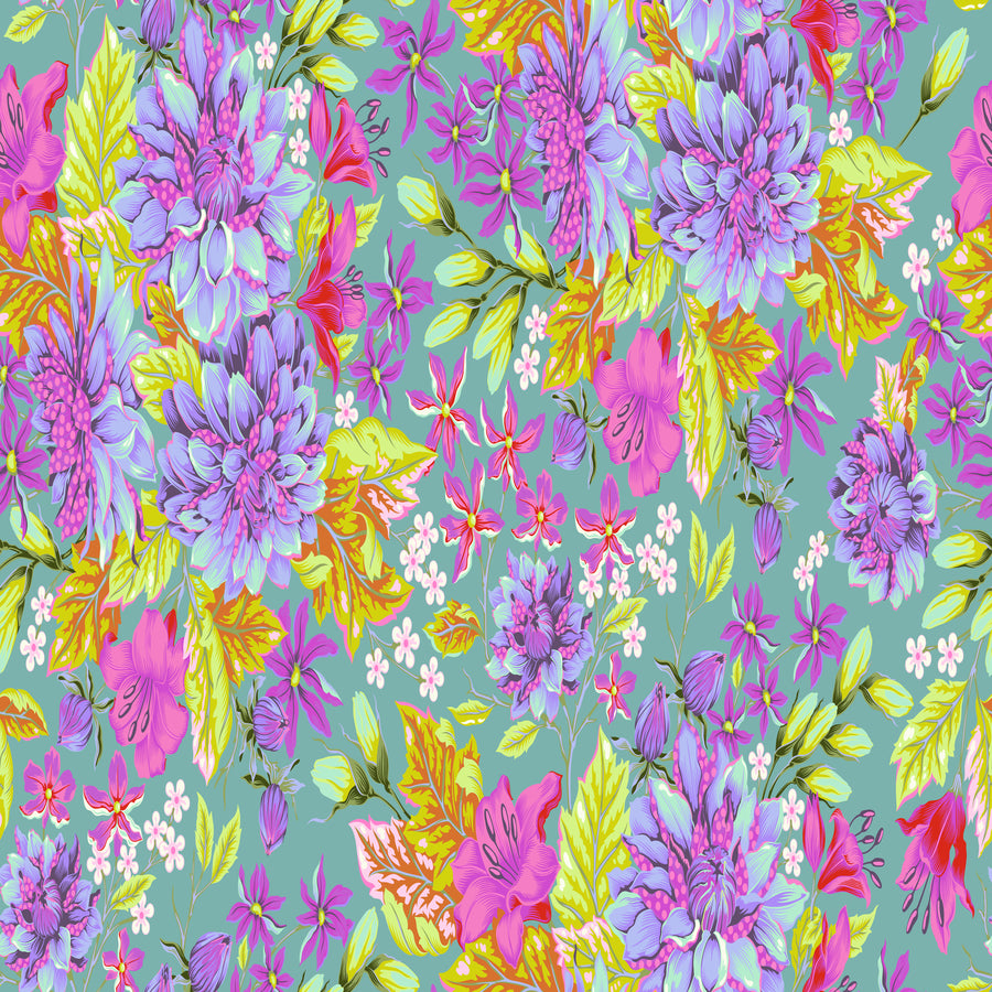 Untamed | Tula Pink | Cool Colors | FreeSpirit image 0