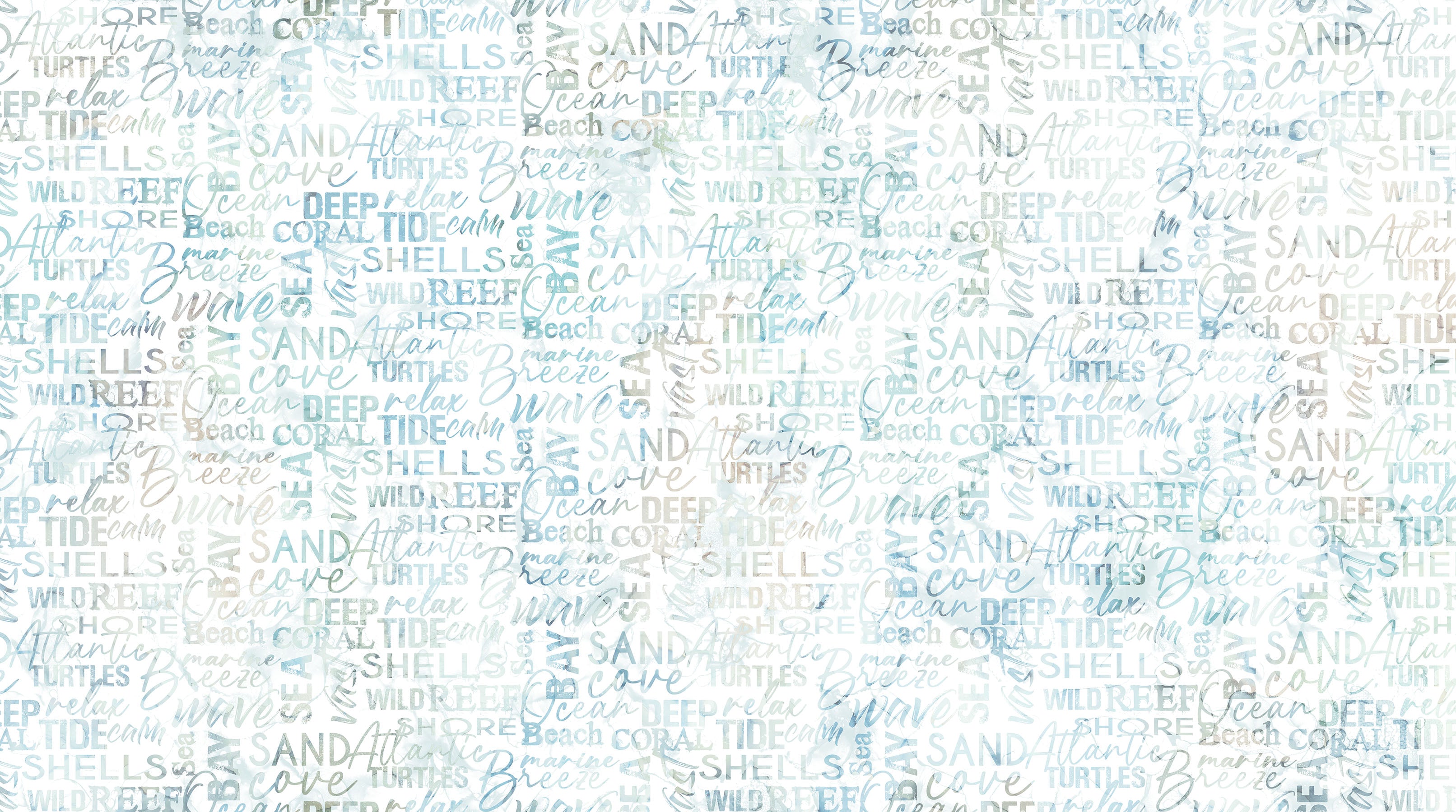 Sea Breeze - by Deborah Edwards and Melanie Samra; Northcott, Alcohol ink cotton image 3