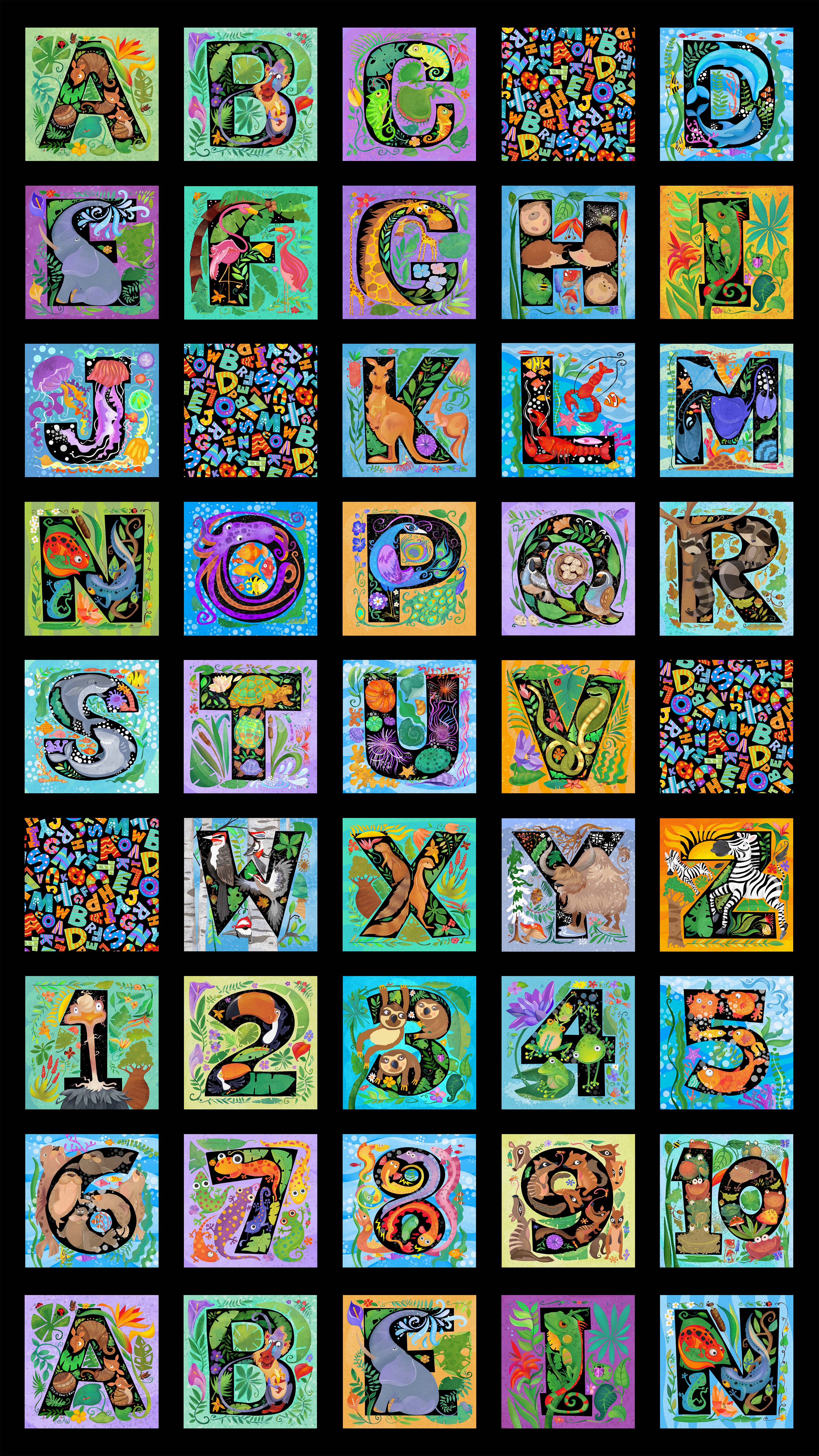ABC 123 by Bonnie Lemaire, Northcott image 0