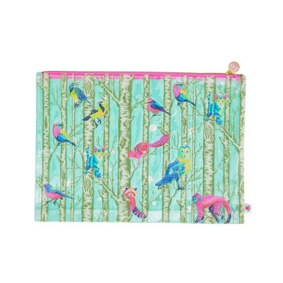 Tula Pink Family Tree Large Project Bag | Brewer image 0