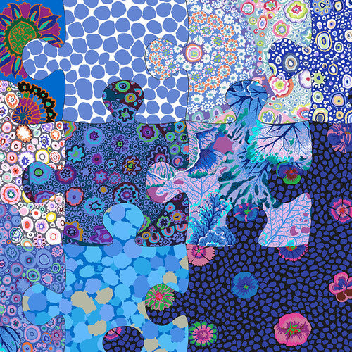 Kaffe Fassett Collective | Delft Mystery Quilt Kit | BOM | FreeSpirit image 1