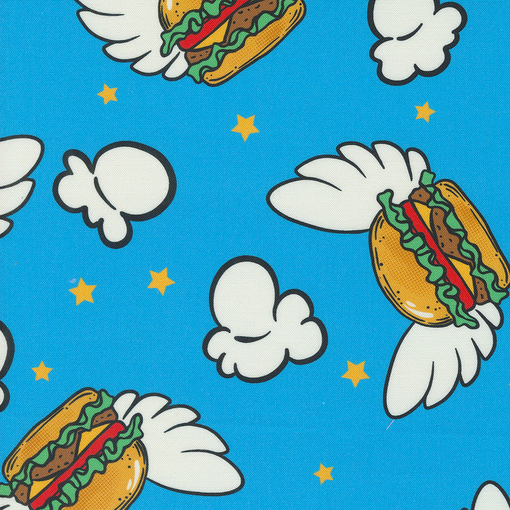 Snack Shack - ROT Coated - by Crystal Manning, MODA, Cotton Vinyl image 1
