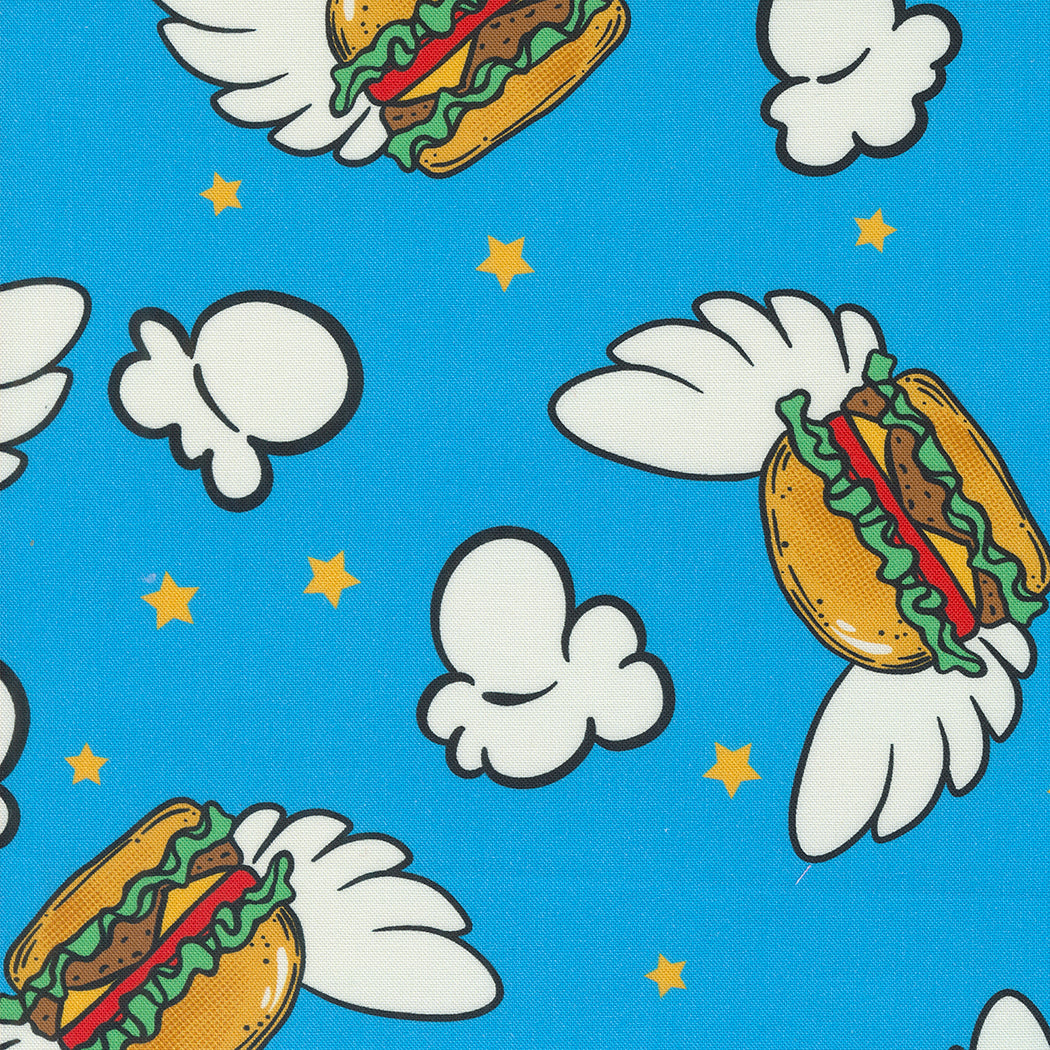 Snack Shack - ROT Coated - by Crystal Manning, MODA, Cotton Vinyl image 1
