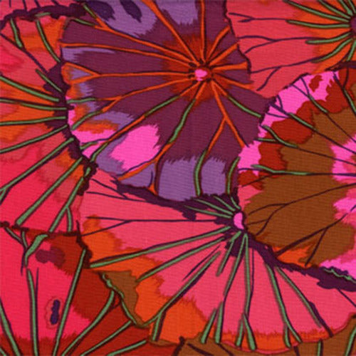 Lotus Leaf | Red, Kaffe Fassett | FreeSpirit image 0