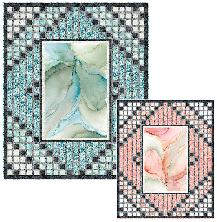 Midas Touch, Deborah Edward, NorthCott Fabrics, DM26834, alcohol Ink Cotton image 6