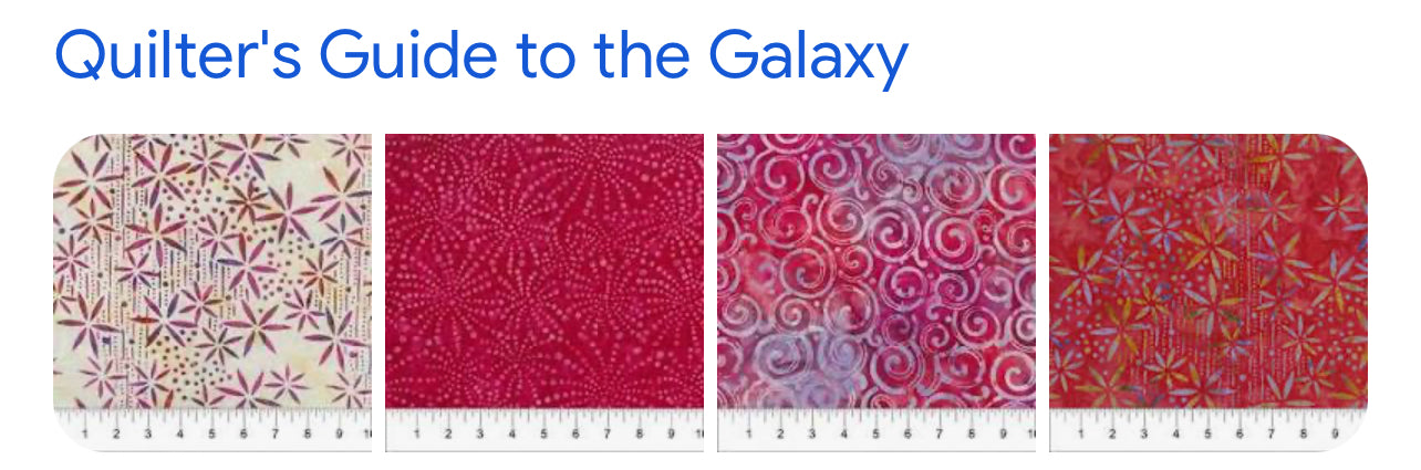 Quilters Guide to The Galaxy image 0