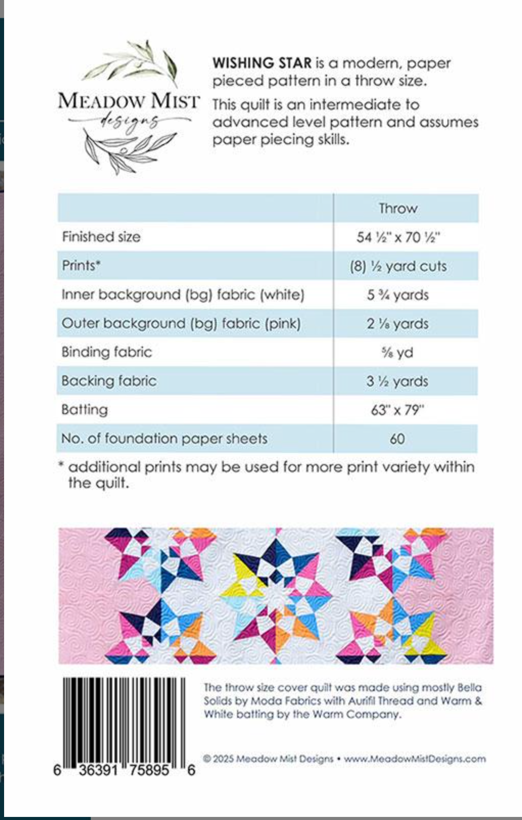 Wishing Star | Pattern | Cherly Brickey | Moda image 1