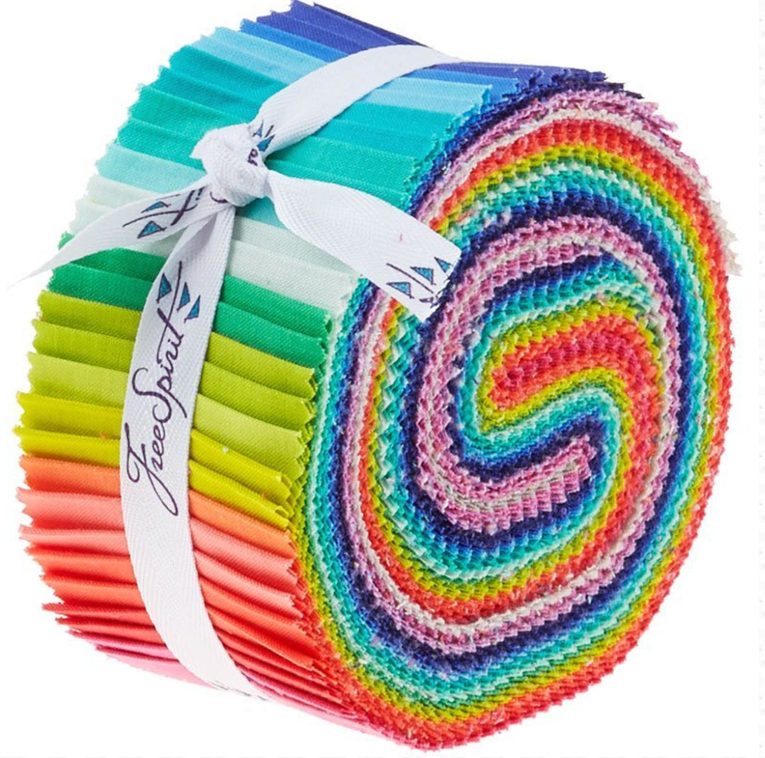 FreeSpirit Tula Pink Solids | 2 1/2" Design Roll image 0