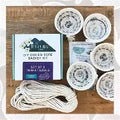 Coiled Rope Basket Kit/The Mountain Thread Company/DIY Kit