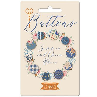 Tilda's Creating Memories Collection Fabric covered Buttons image 1