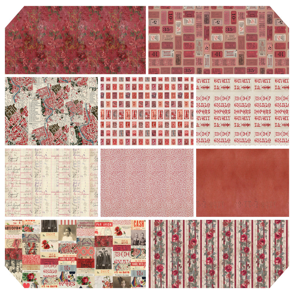 Palette Collection Subscription | Tim Holtz | Red | Free Spirit image 0