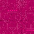 Compass | Sangria | Alison Glass | Andover | Remnant image 0