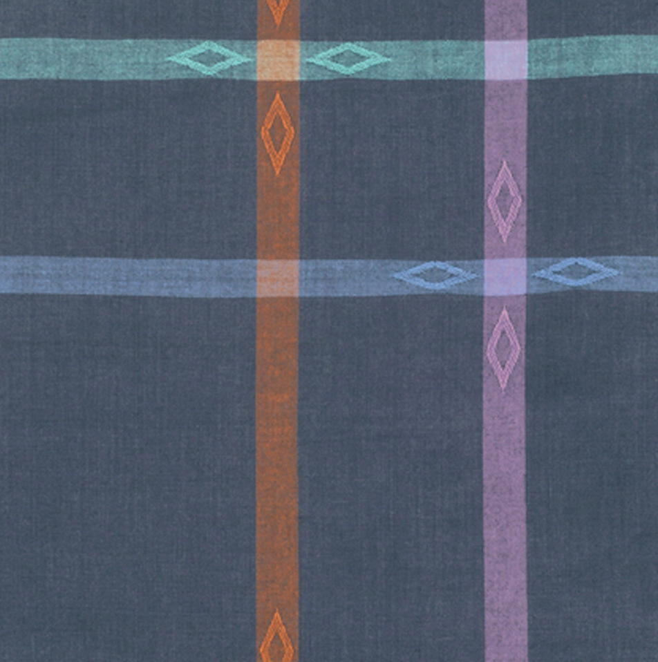 Loominous Criss Cross Dusk, Anna Maria, Cotton Wovens, FreeSpirit image 0