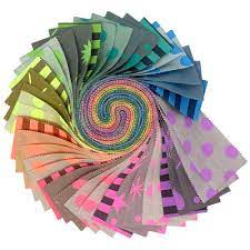 Neon True Colors Precuts |Tula Pink image 1