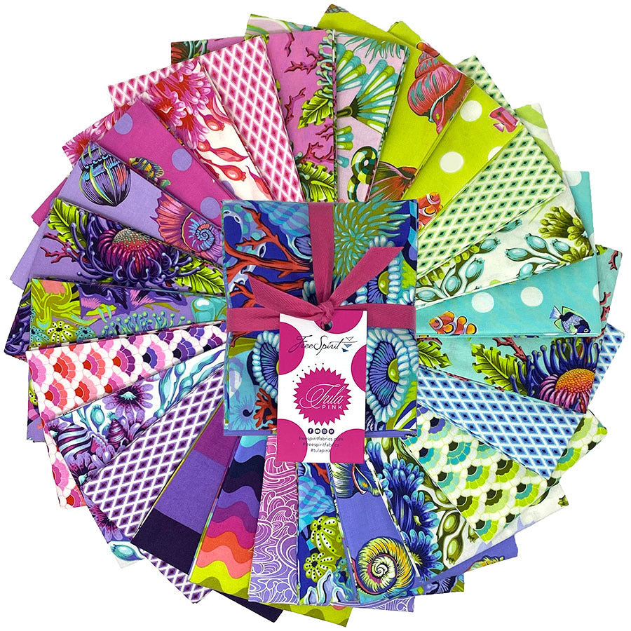 Floral Reef Pre-Cuts | Tula Pink | FreeSpirit image 1