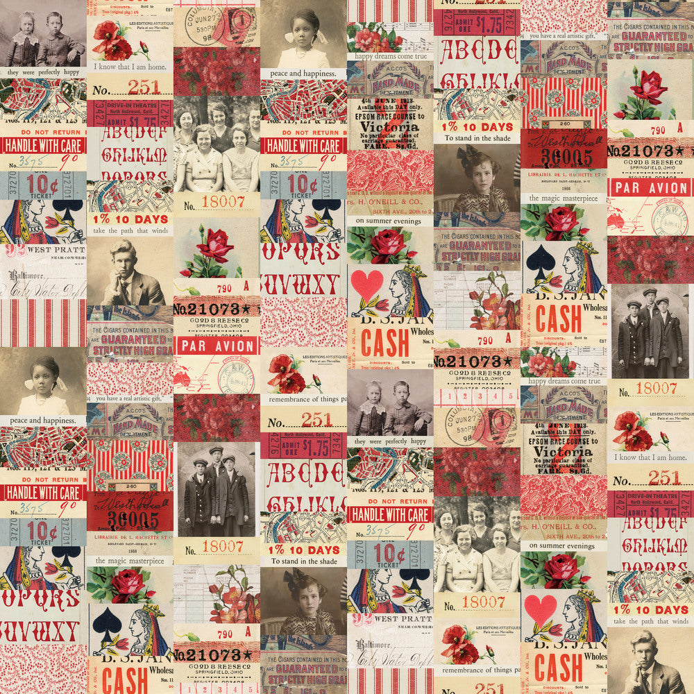Palette Collection Subscription | Tim Holtz | Red | Free Spirit image 8