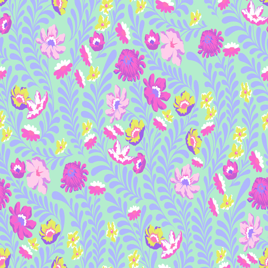 Untamed | Tula Pink | Cool Colors | FreeSpirit image 12