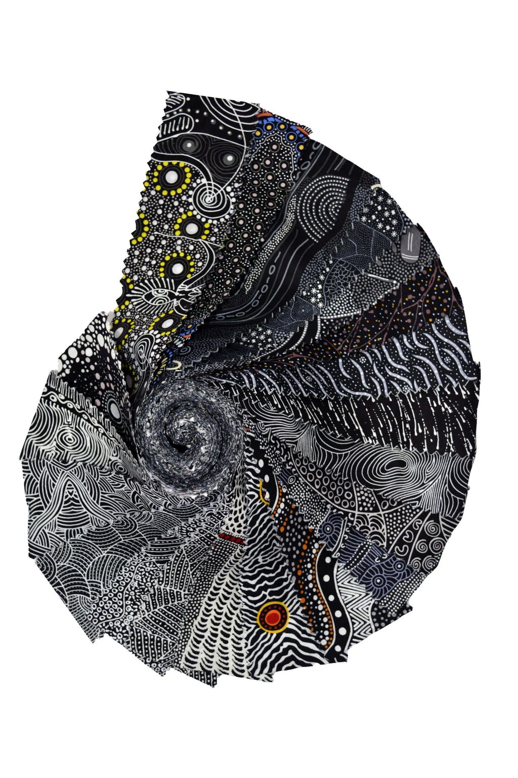 Dreamtime Aboriginal qulting cotton, Precuts image 4