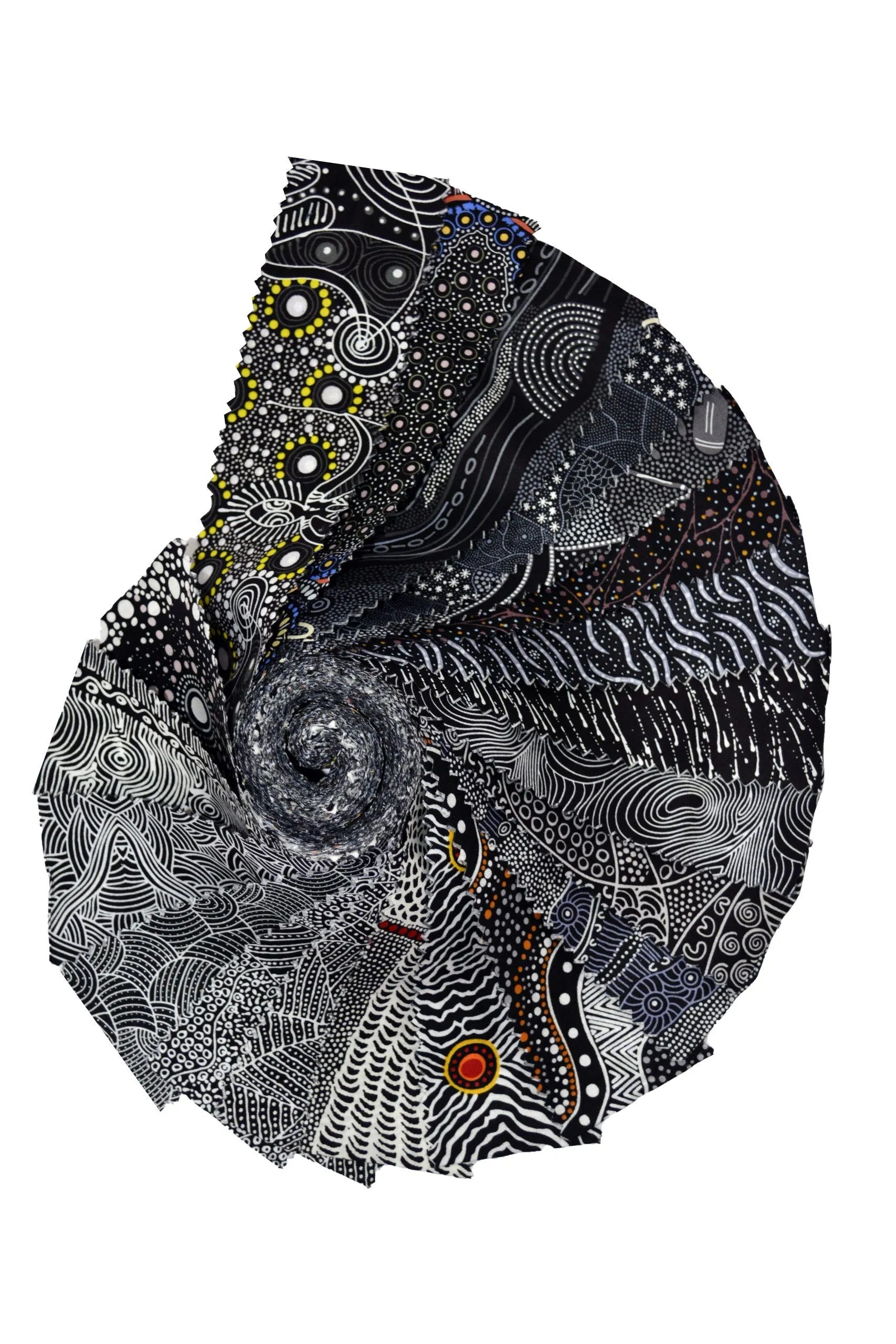 Dreamtime Aboriginal qulting cotton, Precuts image 4