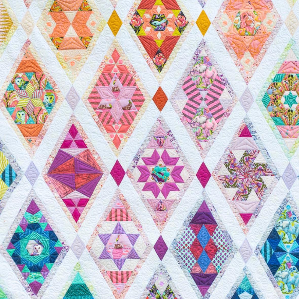 Queen of Diamonds BOM Kits BOMQTTP.QUEEN, FreeSpirit, Paper Pieces,SALE image 1