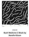 Aboriginal Fabrics-M & S Textiles- Black image 0