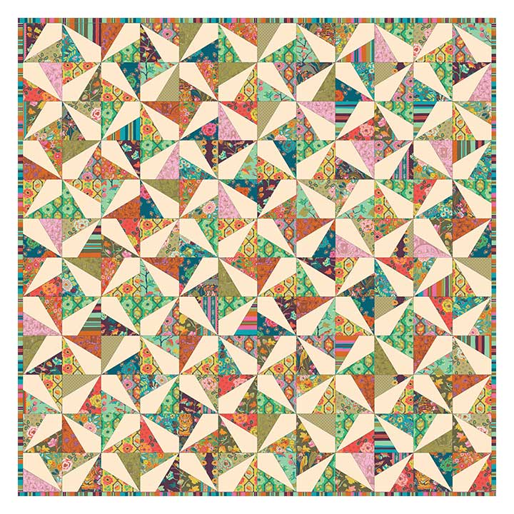 Kindred Sketches by Kathy Doughty - Red/Yellow/Multi image 10