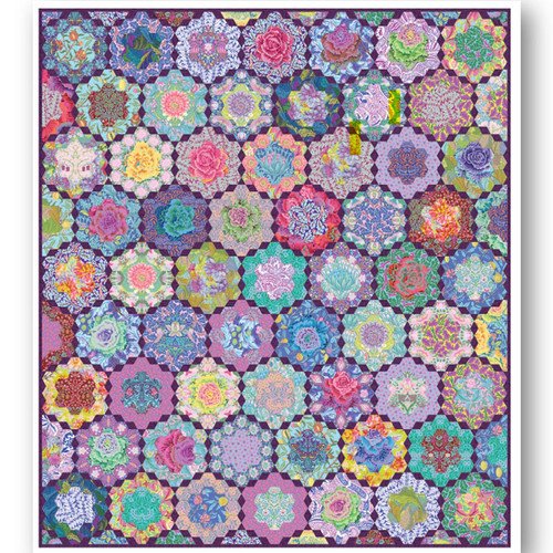 Collective Garden Quilt Kit | Kaffe Fassett | Tula Pink | FreeSpirit image 0