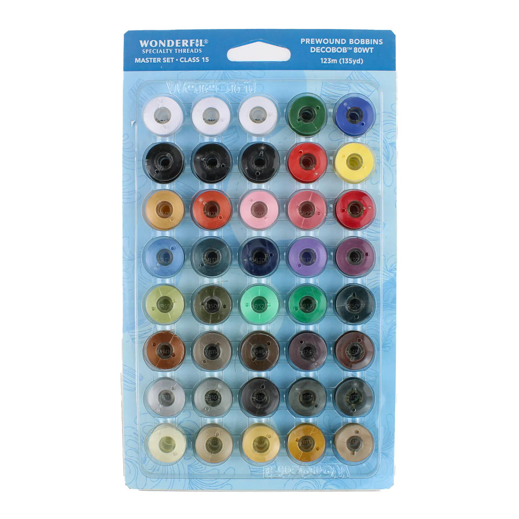 Pre-Wound Class 15 Bobbins | Wonderfil image 1