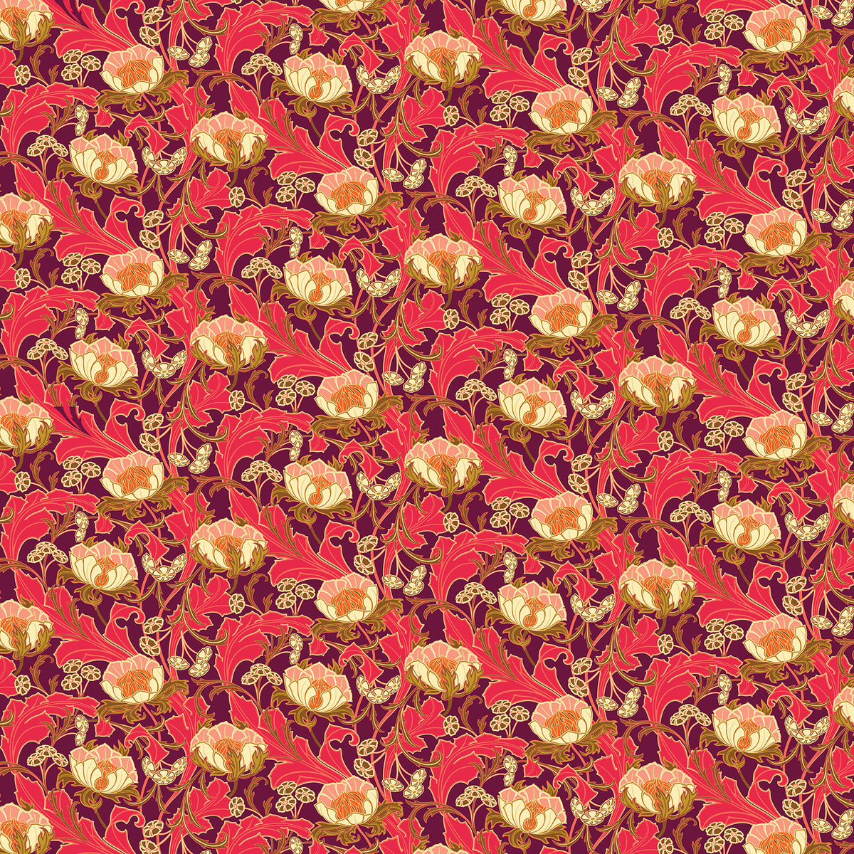Wild Abandon | Heather Bailey, | FIGO | Warm Colors