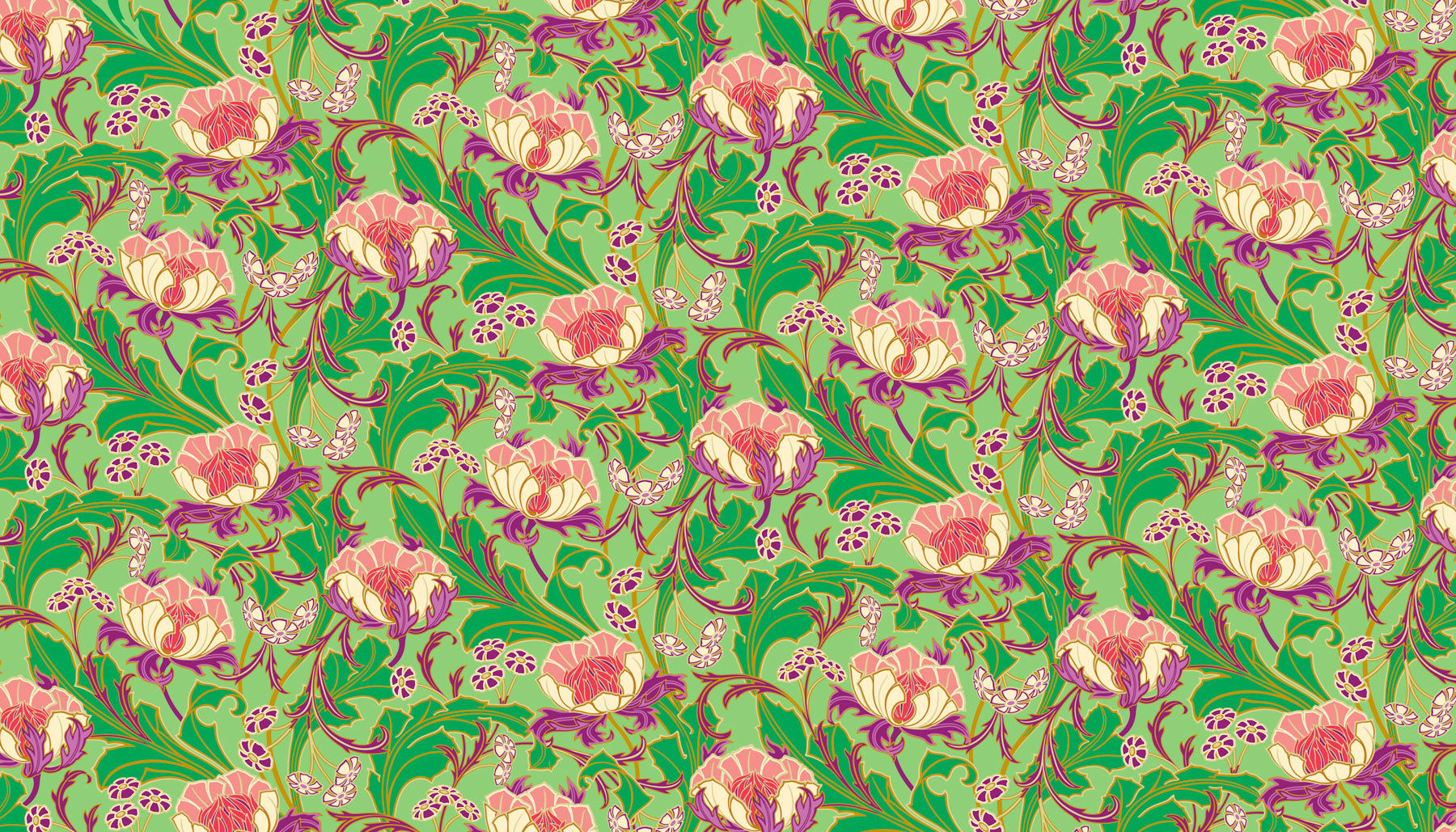 Wild Abandon | Heather Bailey |  FIGO | Cool Colors