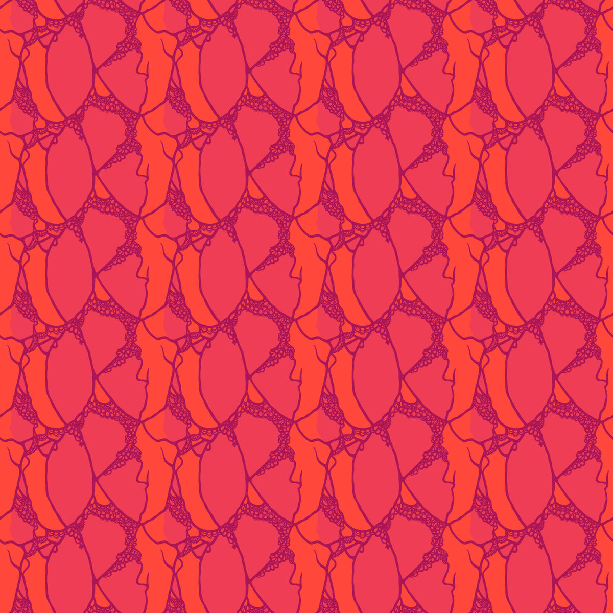 Wild Abandon | Heather Bailey, | FIGO | Warm Colors