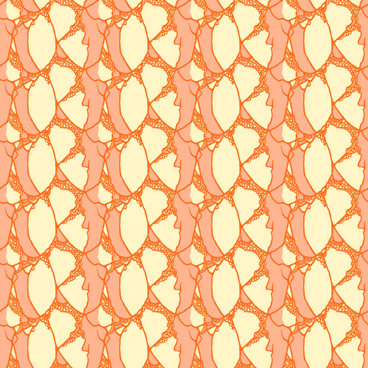 Wild Abandon | Heather Bailey, | FIGO | Warm Colors