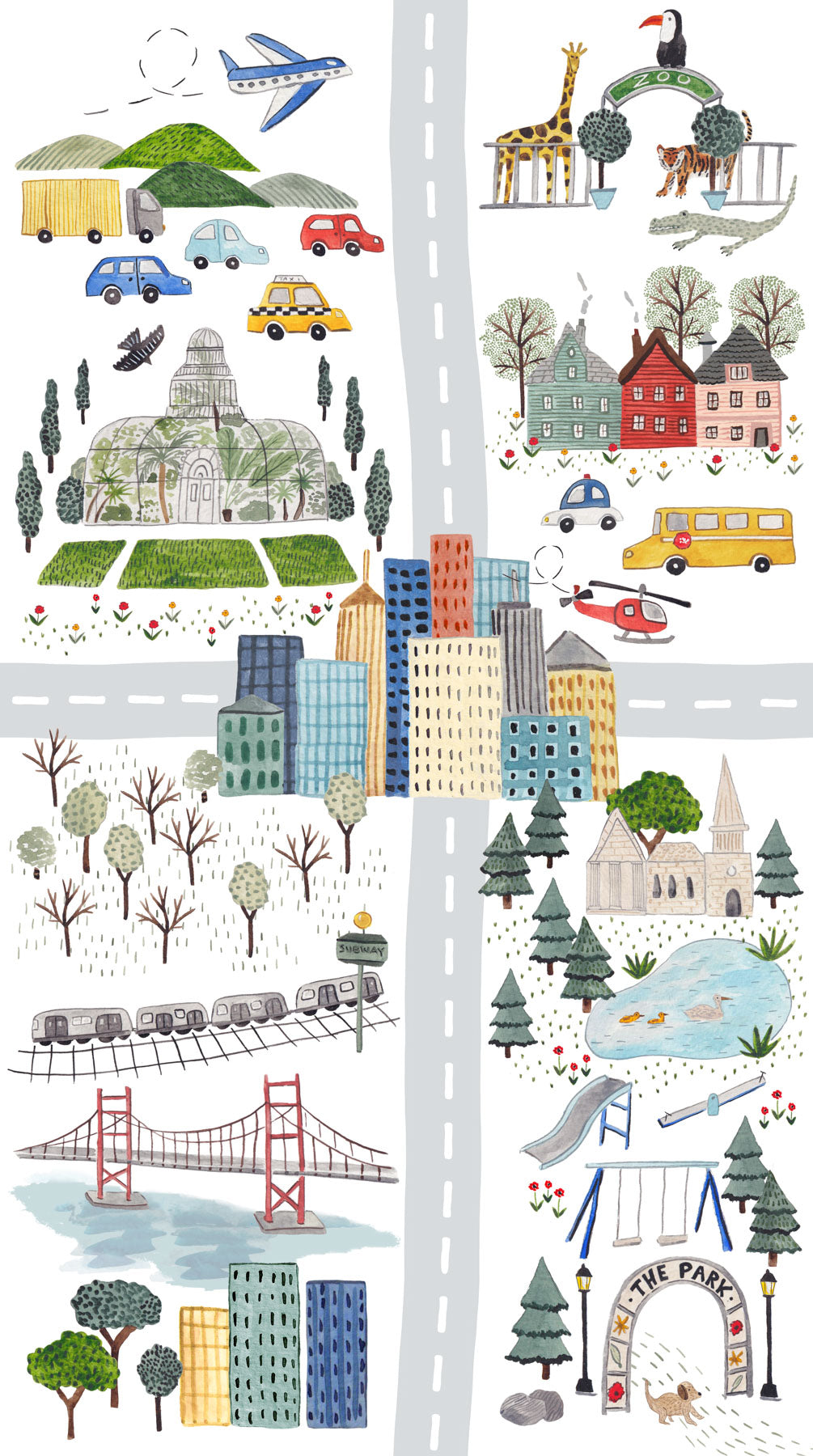 Mini Metropolis Panels | Sara Boccaccini Meadows | FIGO