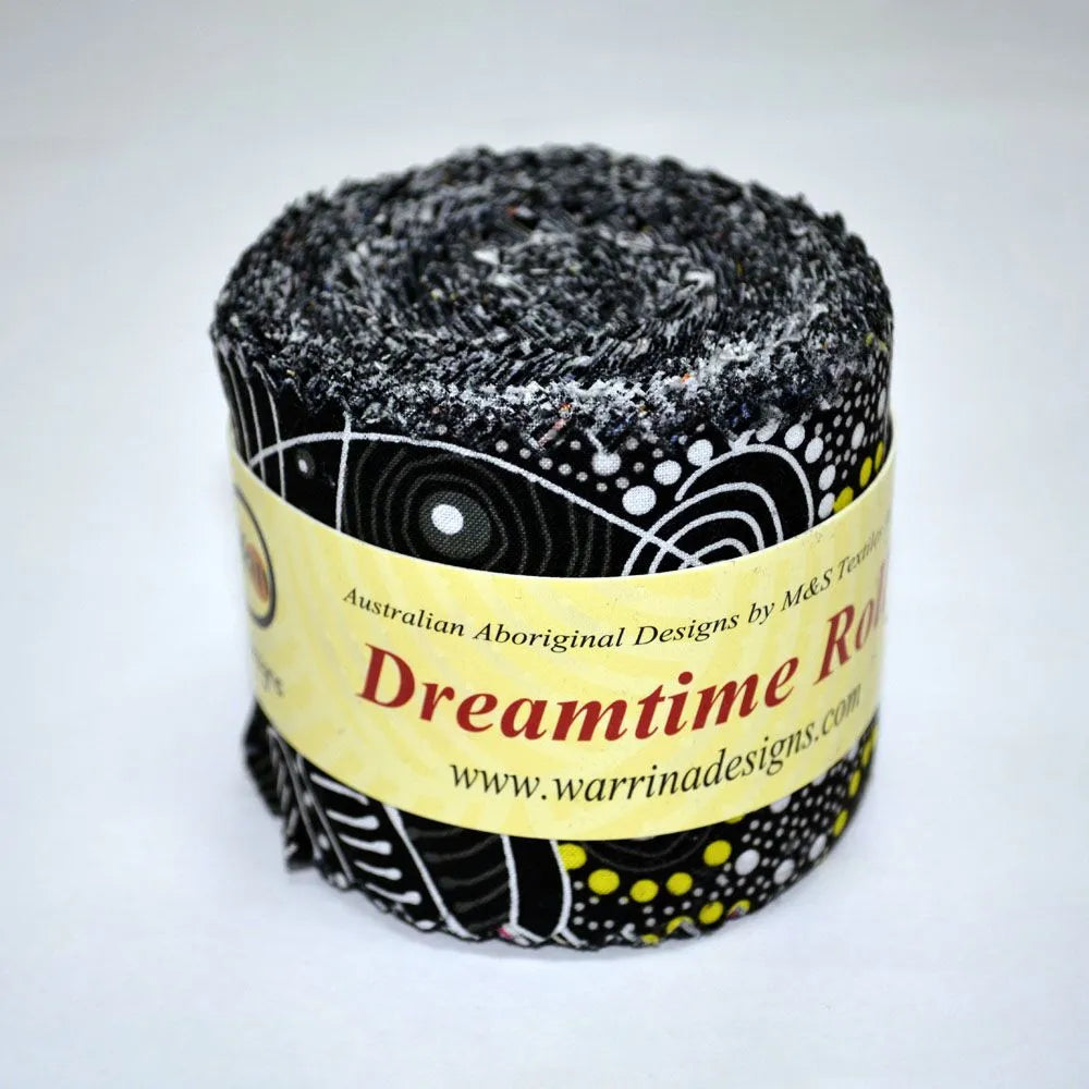 Dreamtime Aboriginal qulting cotton, Precuts image 3