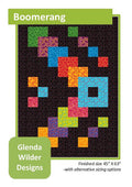 Glenda Wilder Designs | Boomerang Quilt Pattern | Riley Blake Designs image 0