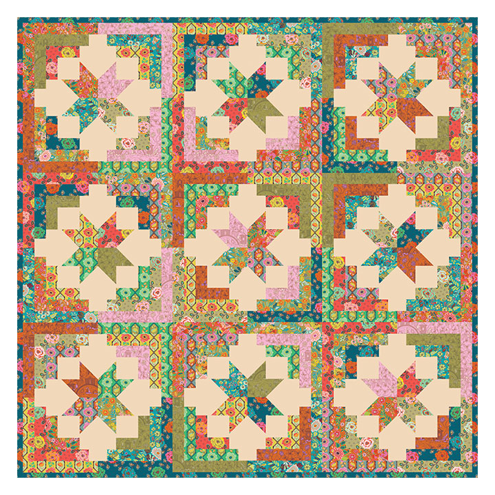 Kindred Sketches by Kathy Doughty - Red/Yellow/Multi image 11