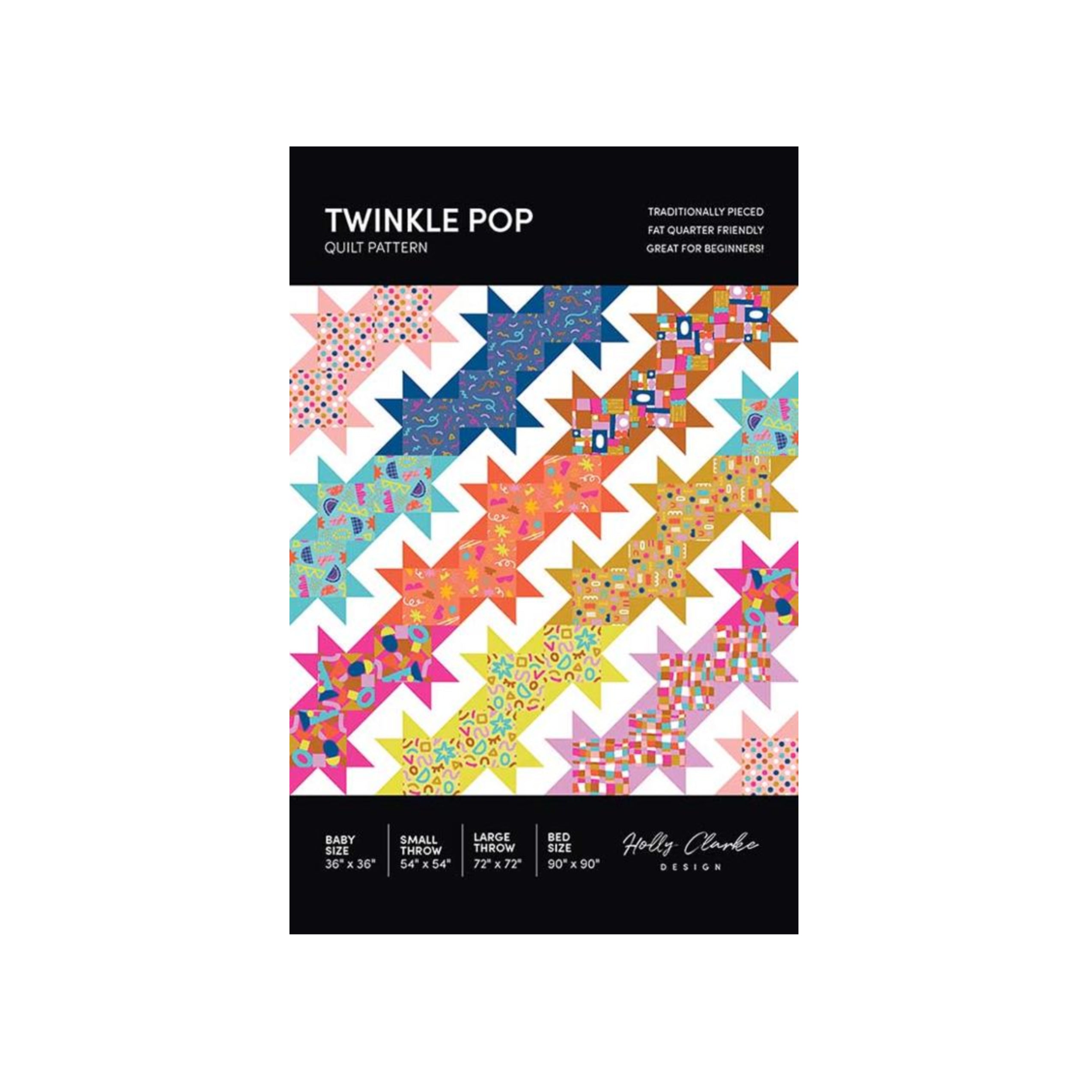Twinkle Pop Pattern | Holly Clarke Designs | Moda image 0